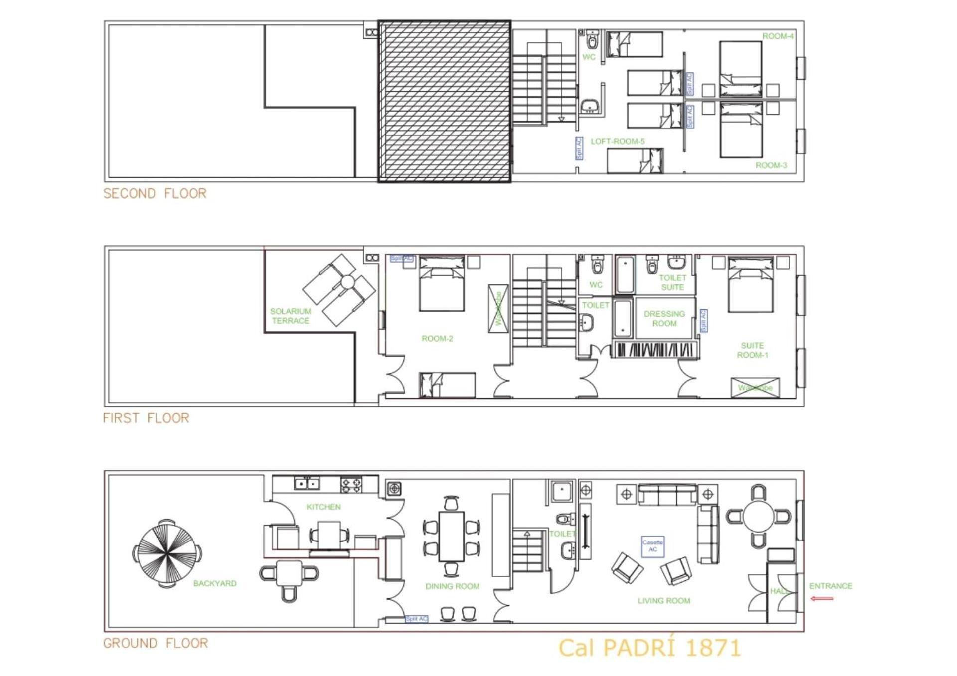 Villa Cal Padri 1871 Premiá de Mar Exterior foto